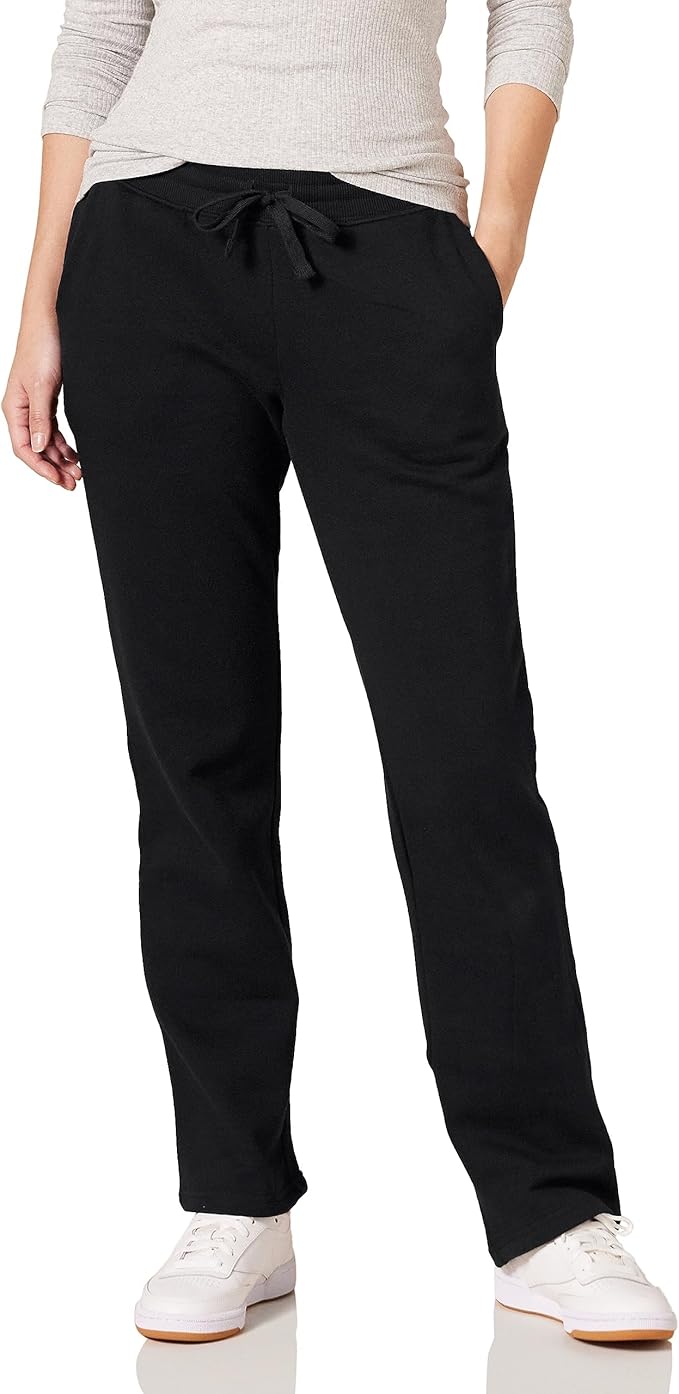 French terry black trouser for womens