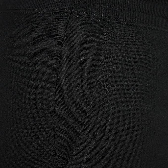 French terry black trouser for womens