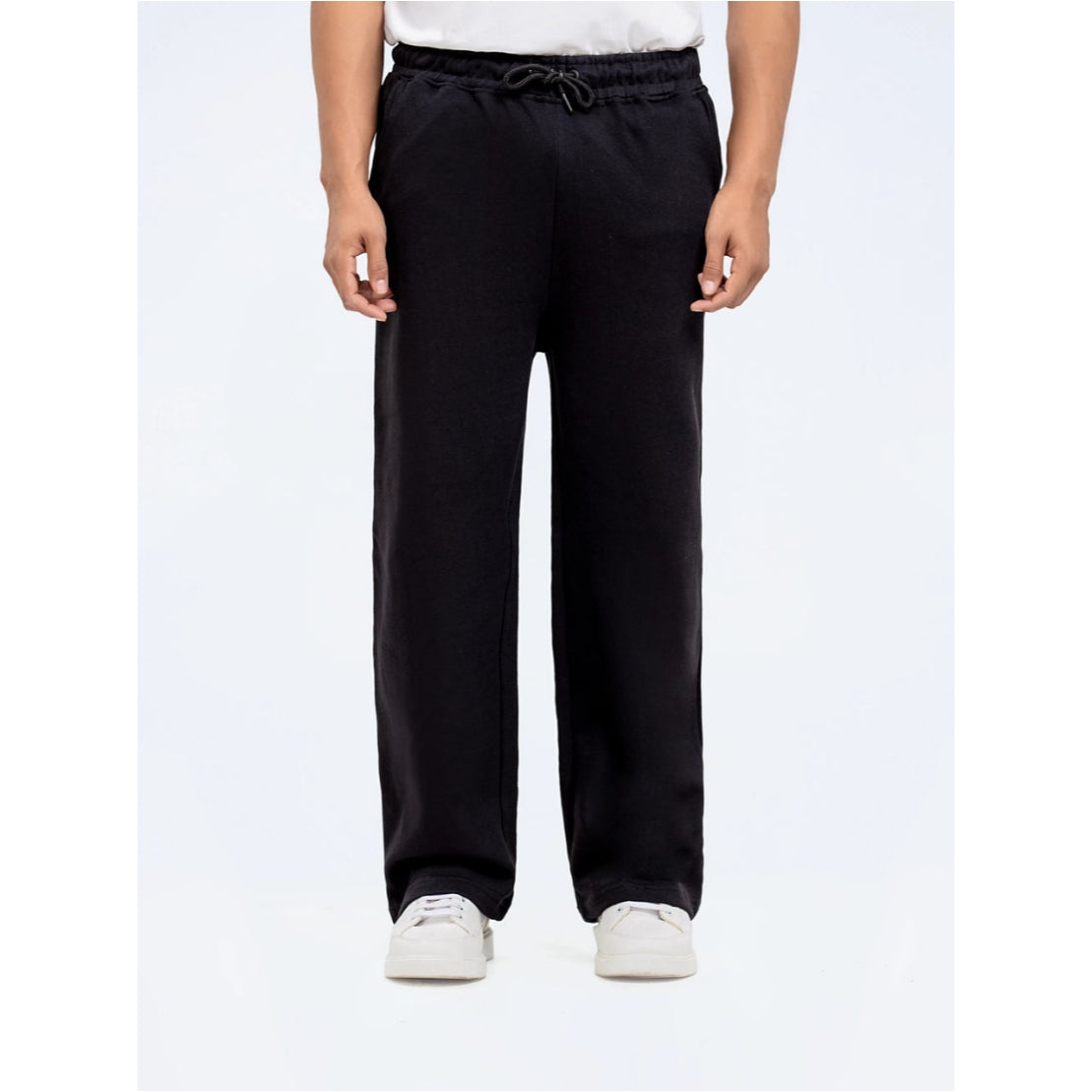 Black Oversized trouser for mens