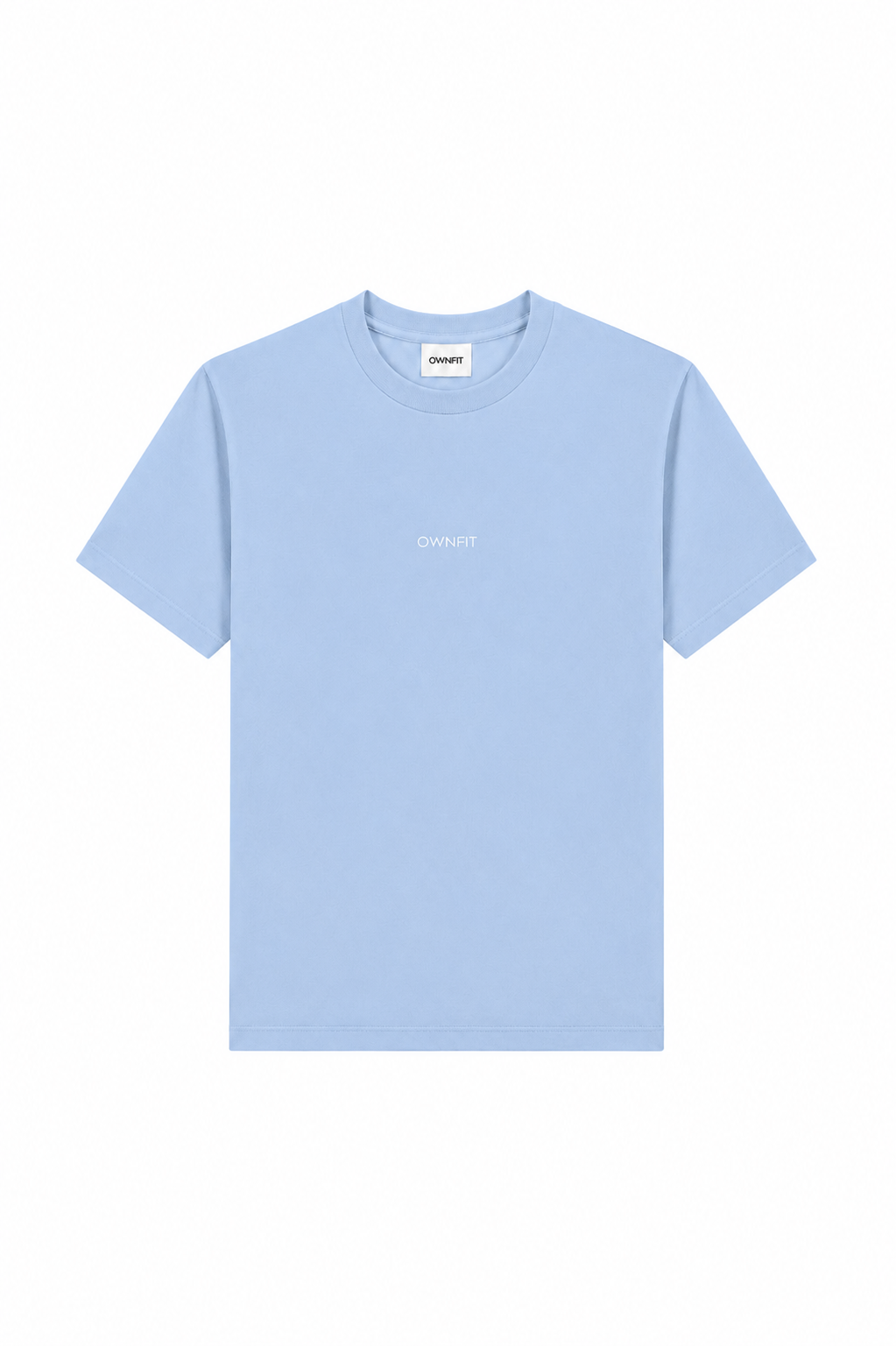 sky blue tee
