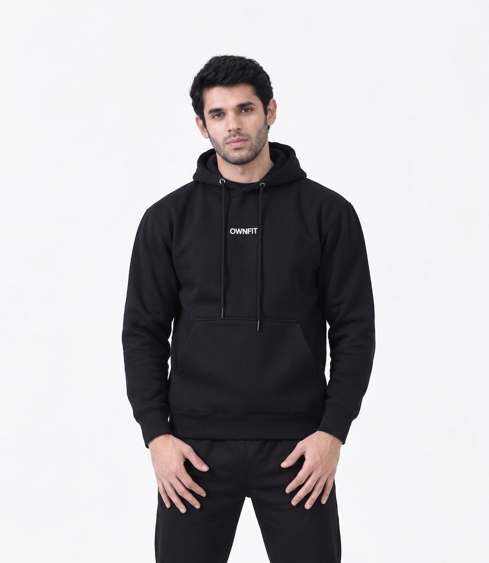Black Hoodie with Ownfit DTF