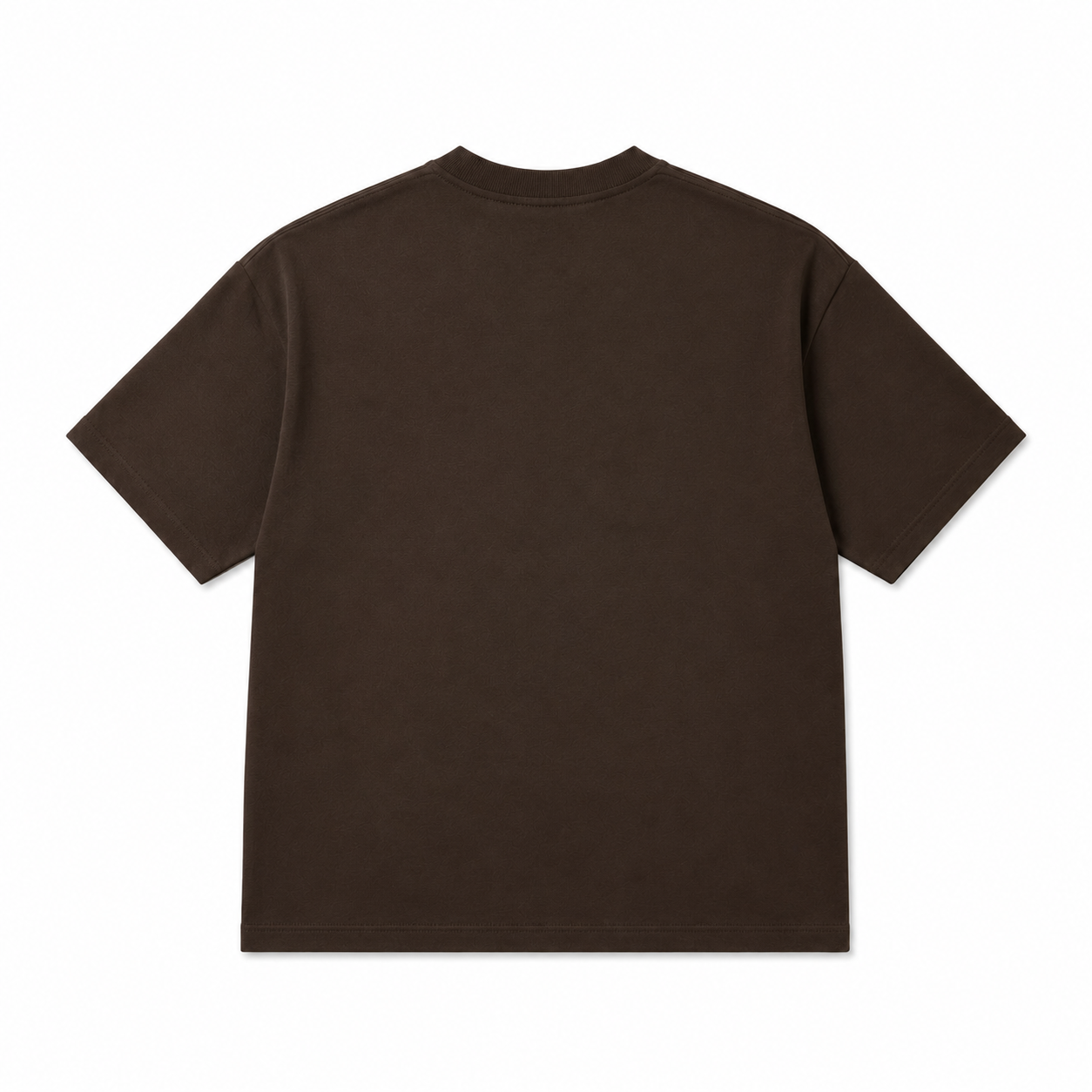 kobicha brown tee with ownfit dtf
