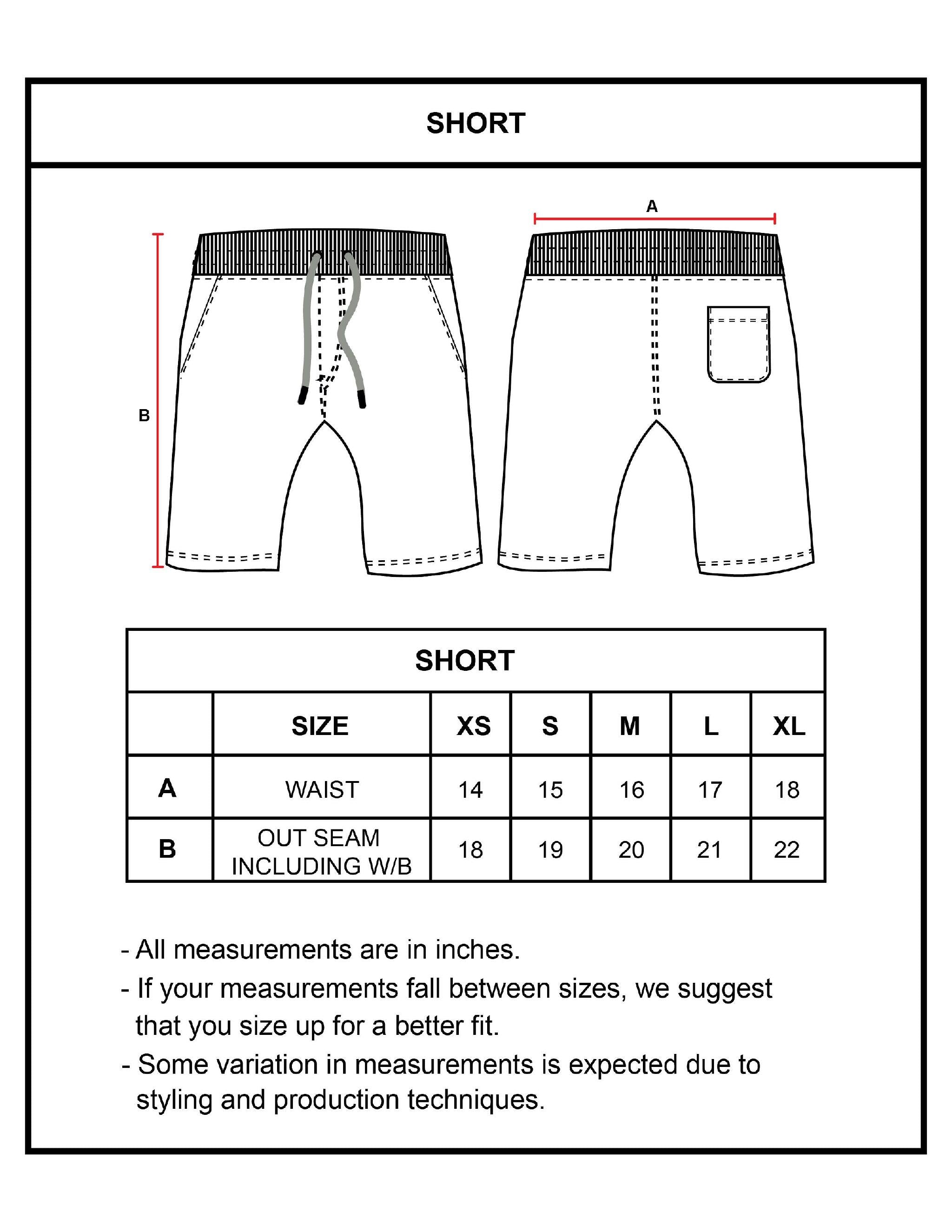 white basic shorts