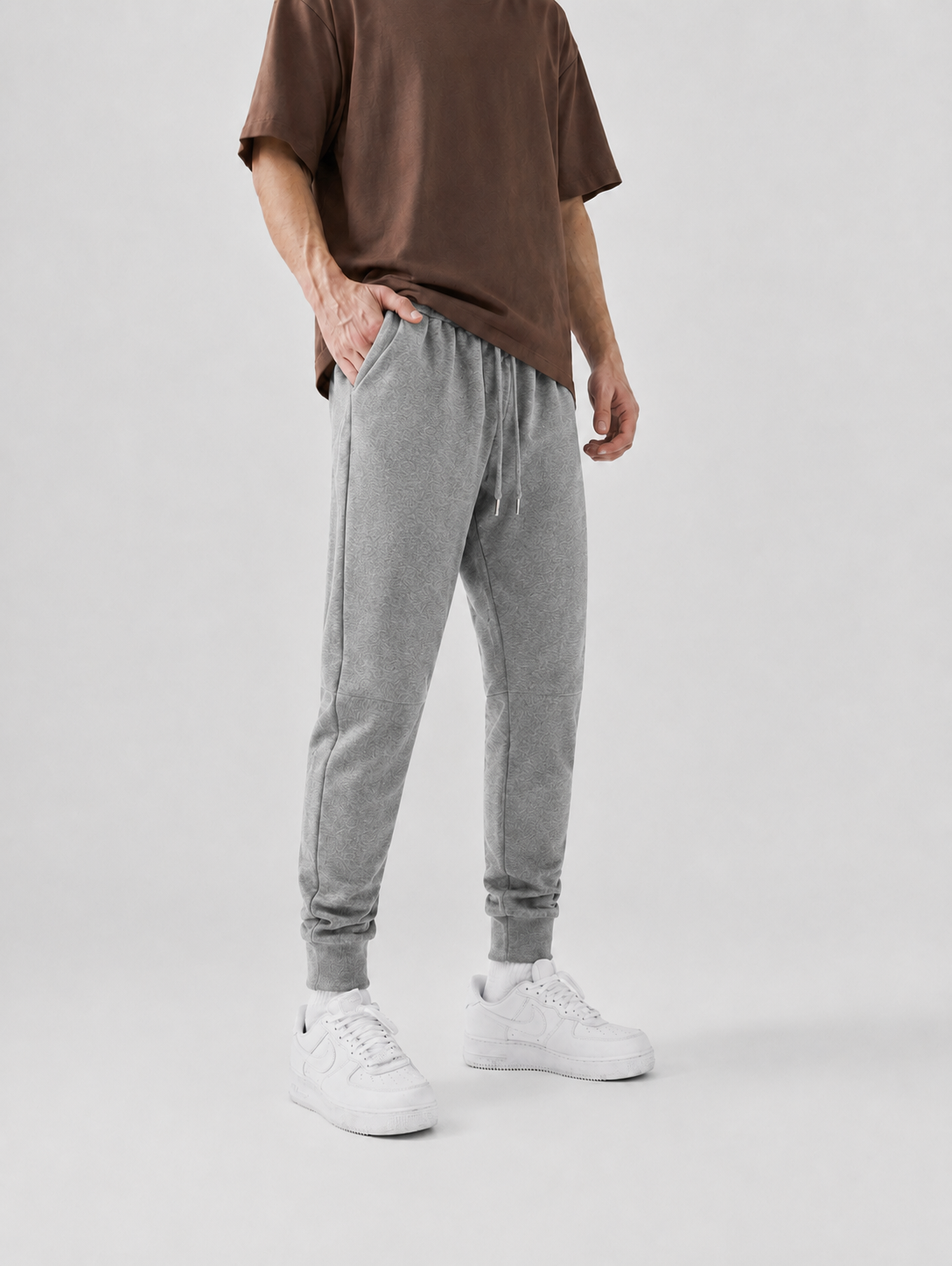 Slim fit Haider grey trouser