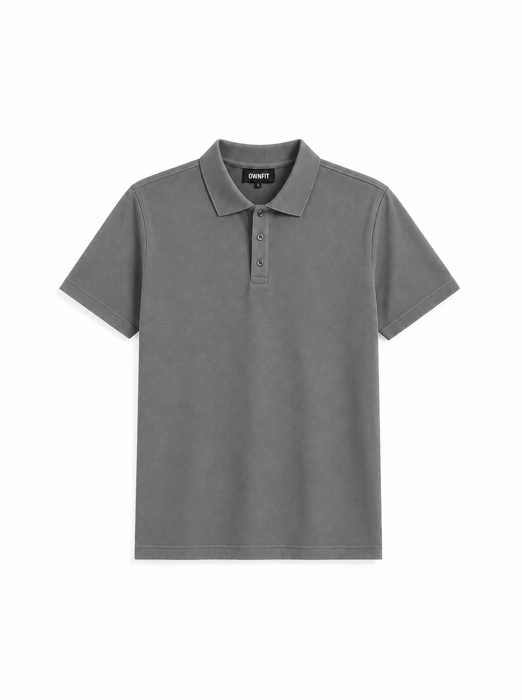 steel grey polo