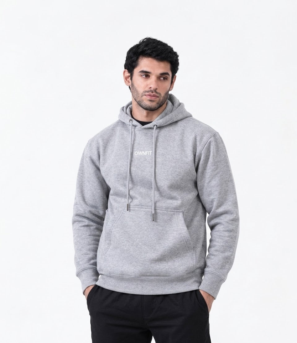 Haider grey Hoodie with Ownfit DTF