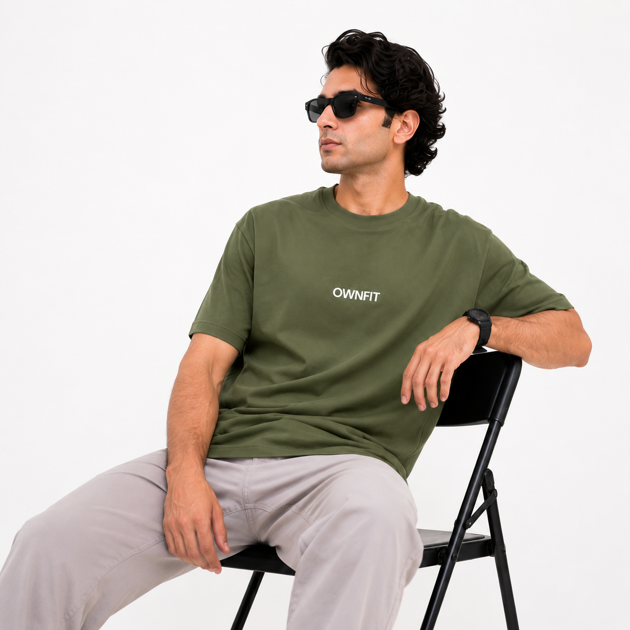 Crocodile green tee