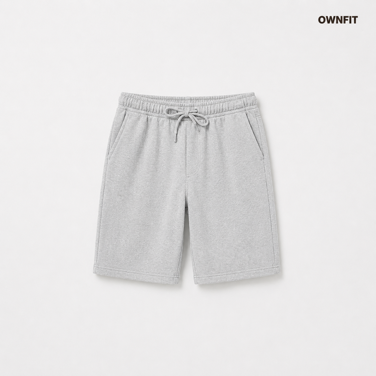 Haider grey basic shorts