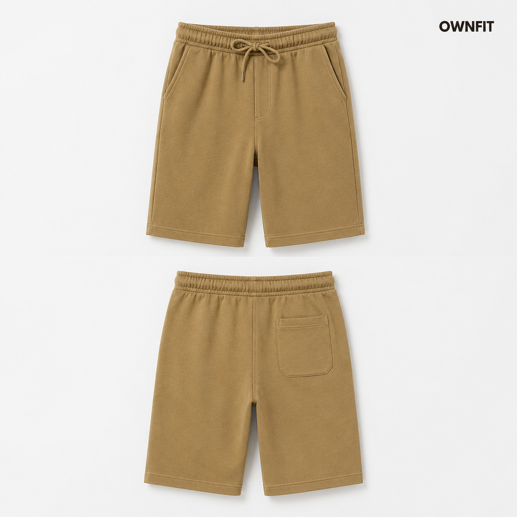 premium light khaki shots for mens