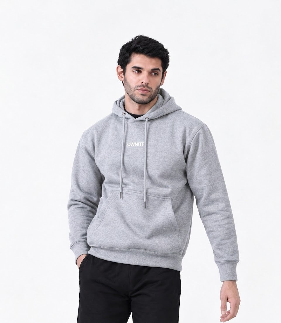Haider grey Hoodie with Ownfit DTF