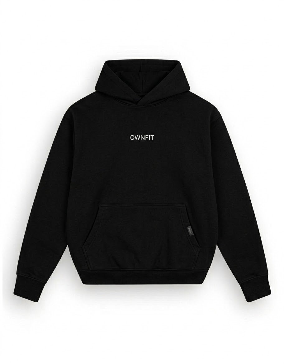 Black Hoodie with Ownfit DTF