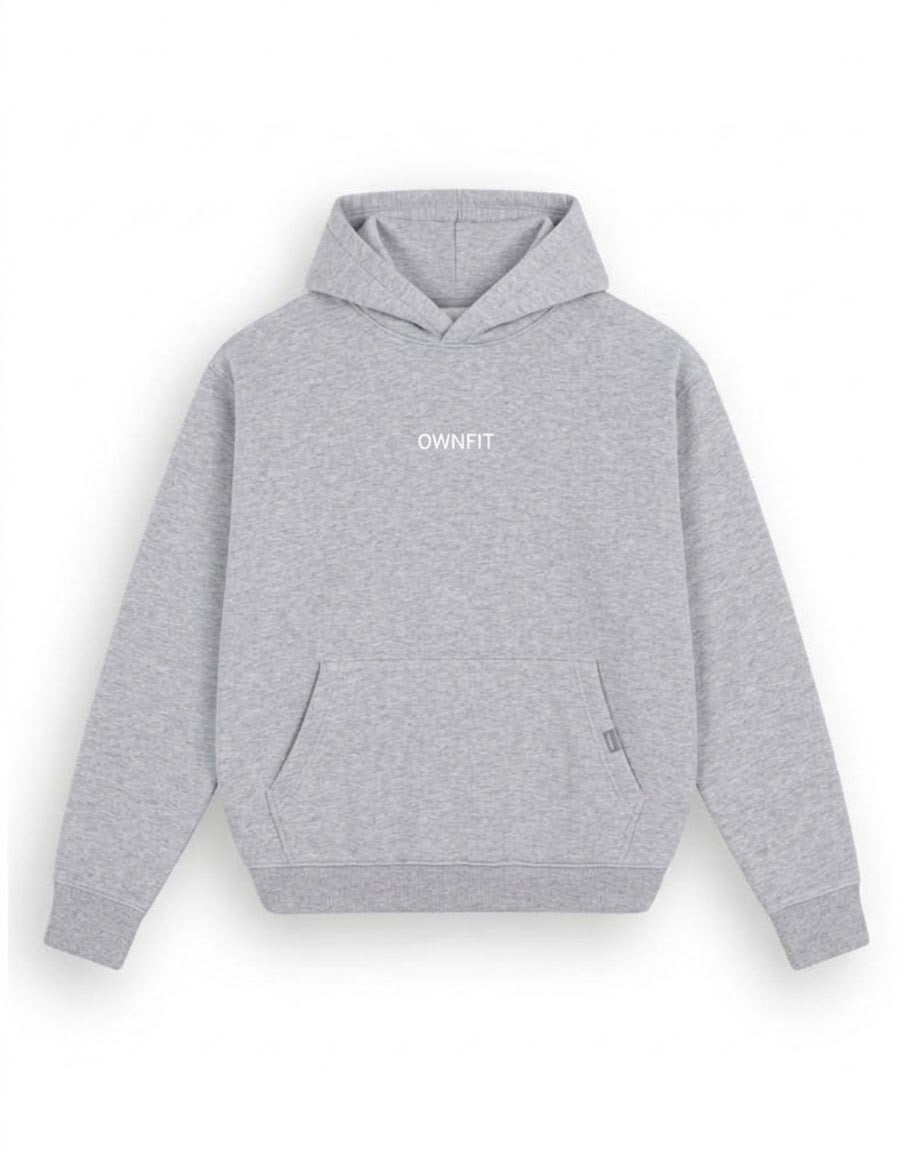 Haider grey Hoodie with Ownfit DTF