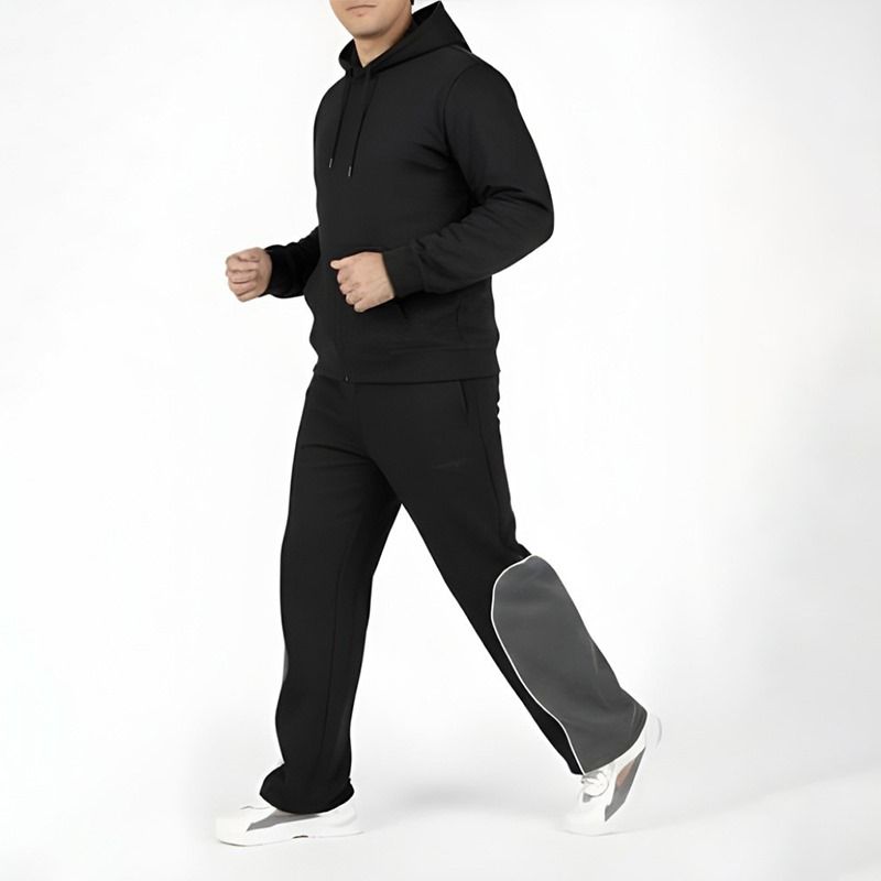 eagle panel black with steel grey plane trouser for unisex