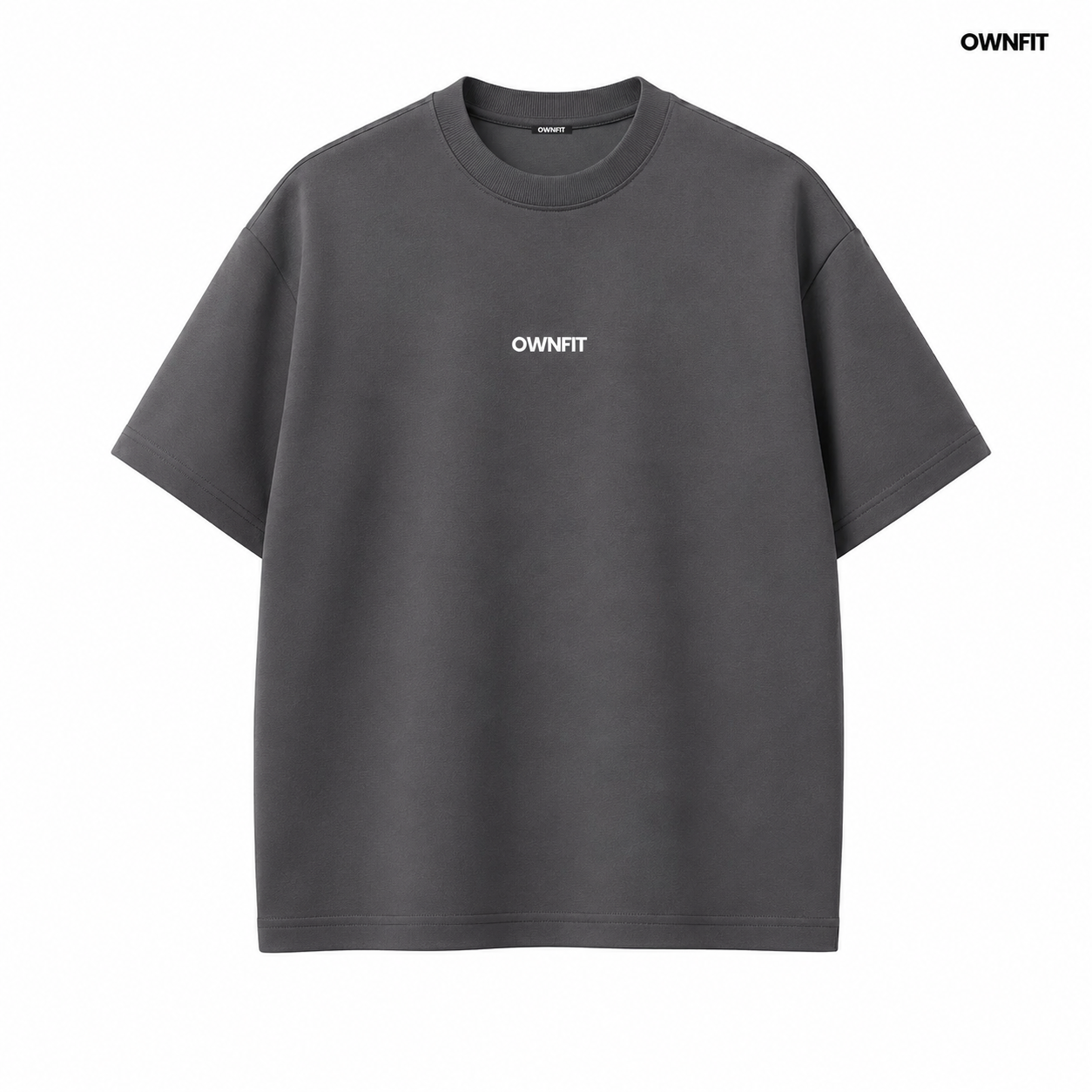 Combo grey tshirt+Black cargo trouser