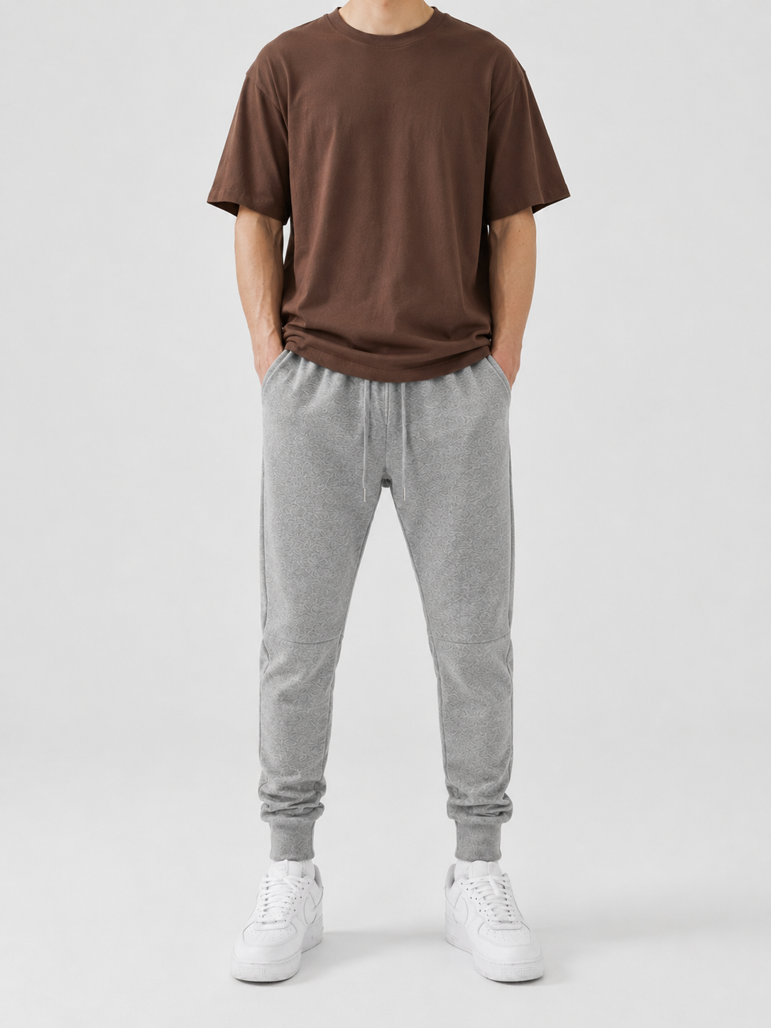 Slim fit Haider grey trouser