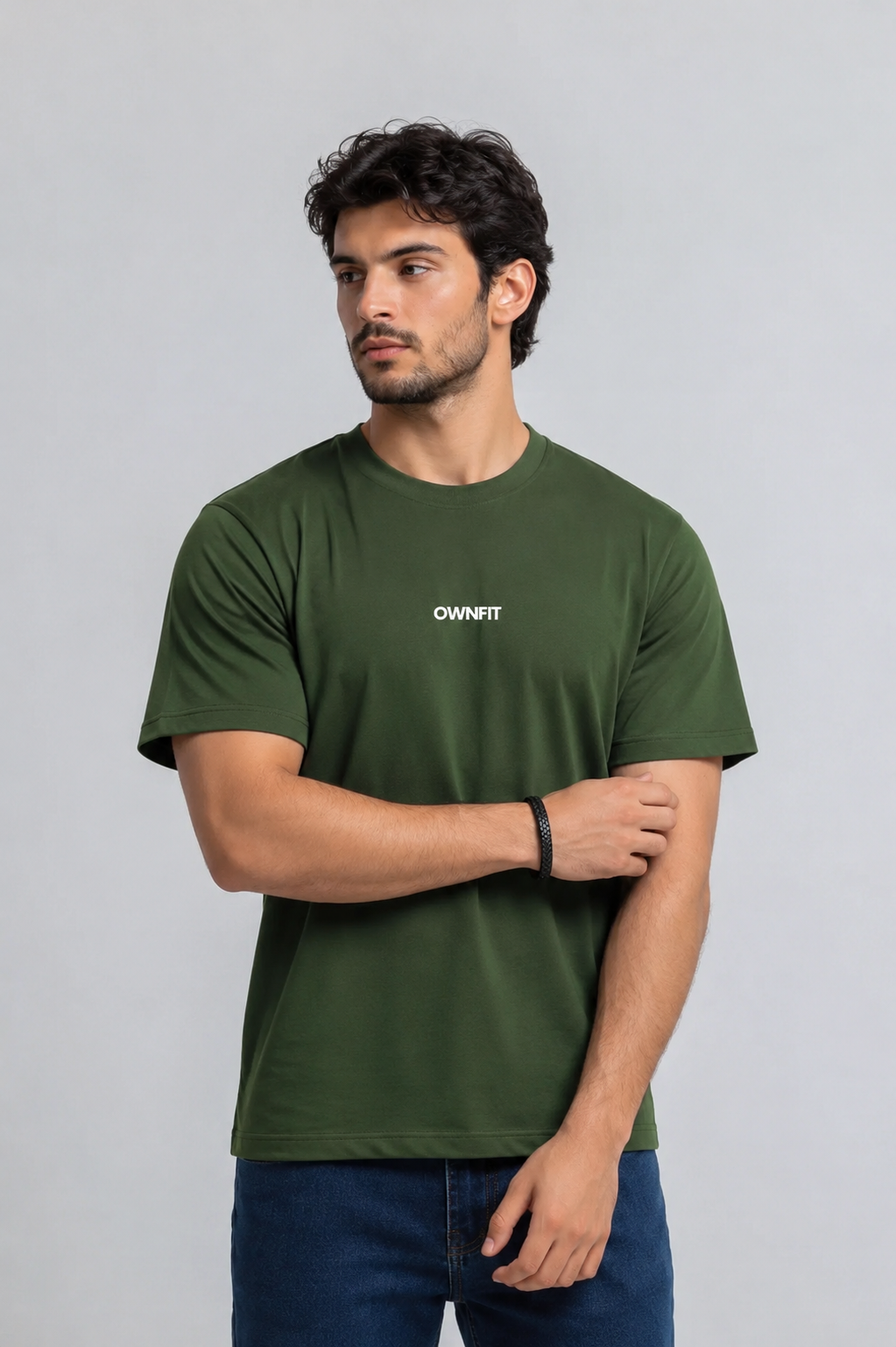 Crocodile green tee