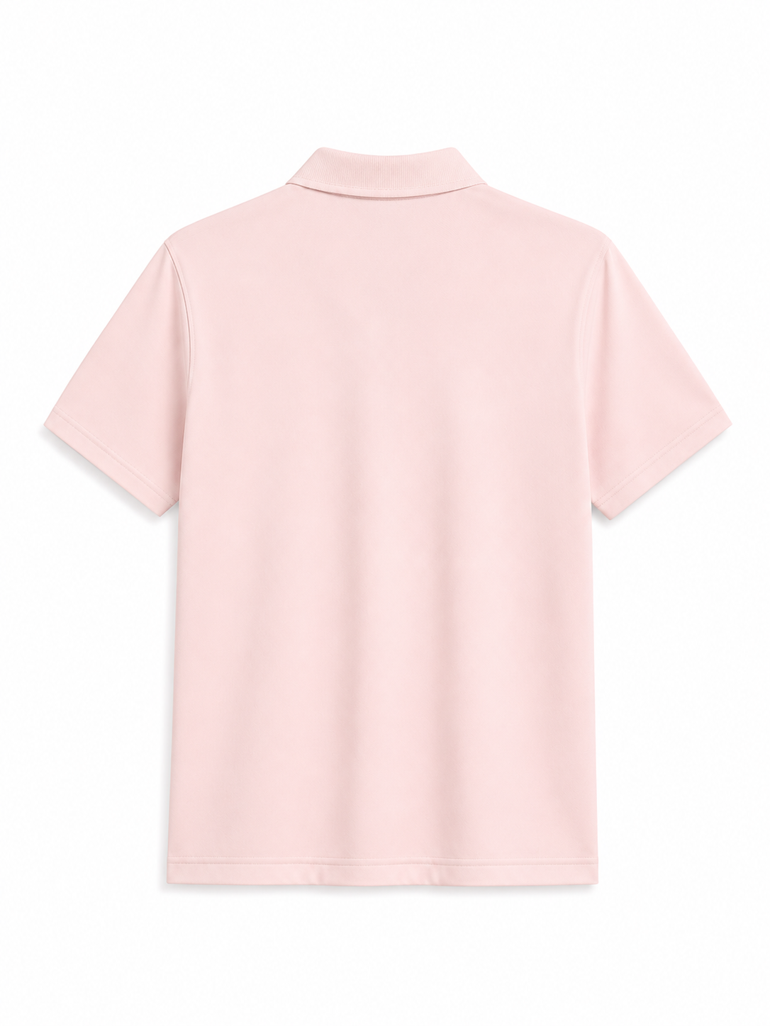 light pink polo