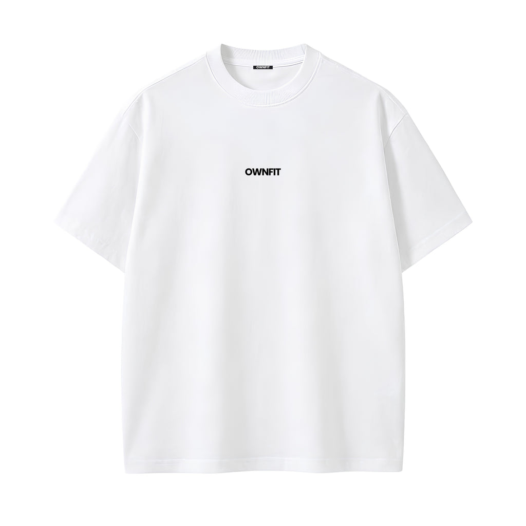 tracksuit white T shirt brown trouser
