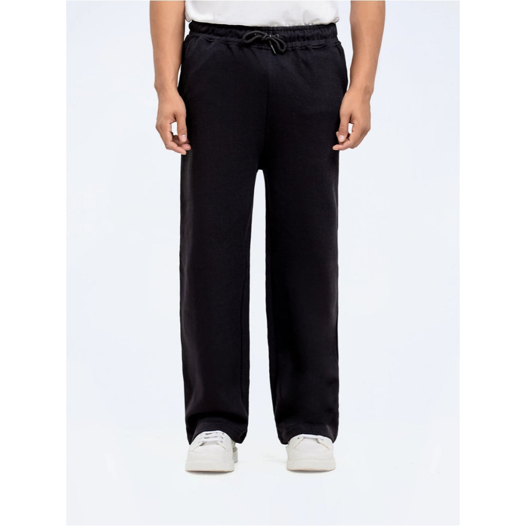 Black Oversized trouser for mens