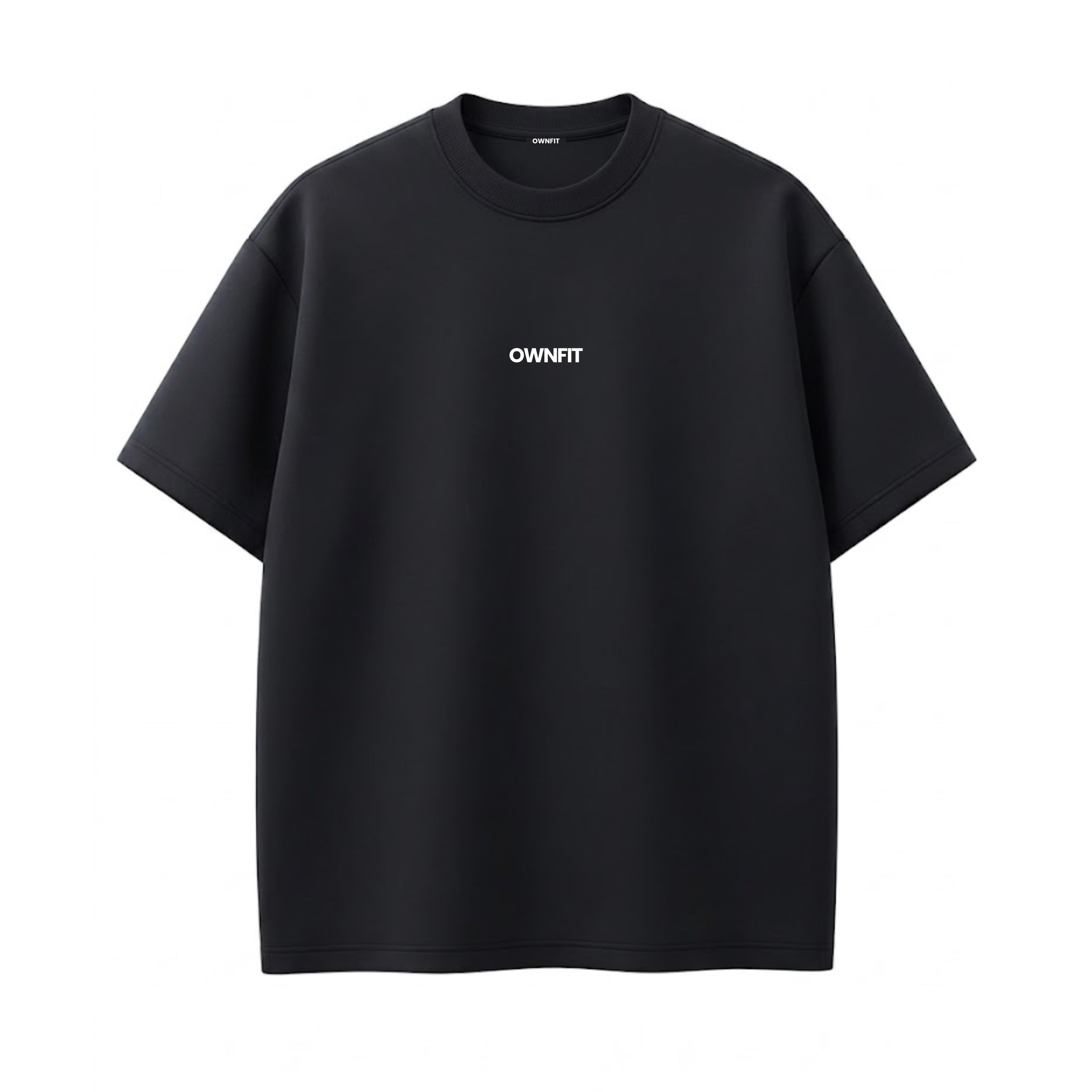 combo black tee + brown Trouser