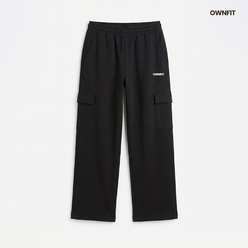 Black two pocket trouser for men's
